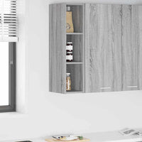 Armadio pensile Riga Grigio Sonoma 20 x 29,5 x 80 cm 884431