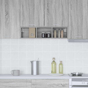 Armadio pensile Riga Grigio Sonoma 20 x 29,5 x 80 cm 884431