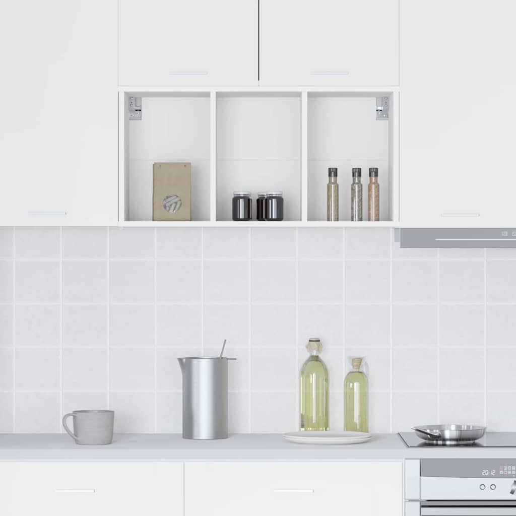 Armadio pensile Riga Bianco 40 x 29,5 x 80 cm Legno multistrato 884442