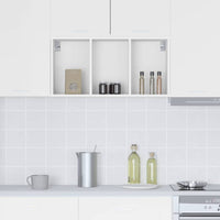 Armadio pensile Riga Bianco 40 x 29,5 x 80 cm Legno multistrato 884442