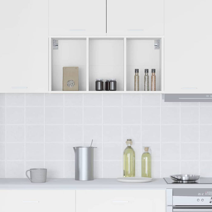 Armadio pensile Riga Bianco 40 x 29,5 x 80 cm Legno multistrato 884442