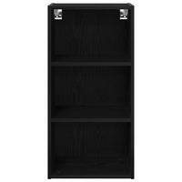 Armadio pensile Riga Rovere Nero 40 x 29,5 x 80 cm 884443