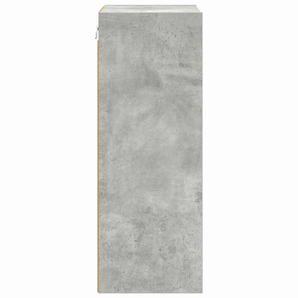 Armadio pensile Riga Grigio cemento 40 x 29,5 x 80 cm 884445
