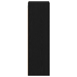 Armadio pensile Riga Rovere Nero 20 x 29,5 x 100 cm 884451