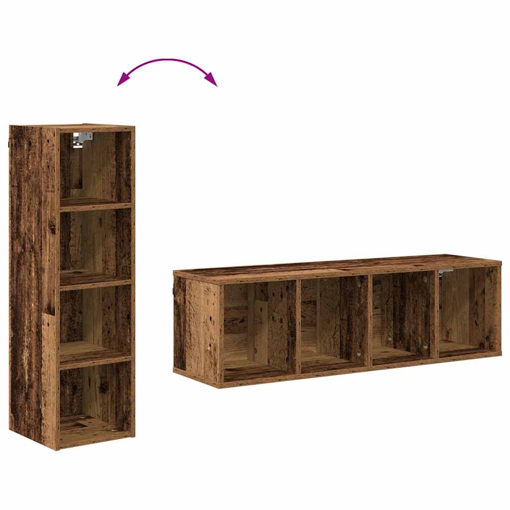 Armadio pensile Riga Legno vecchio 30 x 29,5 x 100 cm 884464