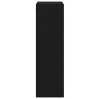 Armadio pensile Riga Rovere Nero 40 x 29,5 x 100 cm 884467