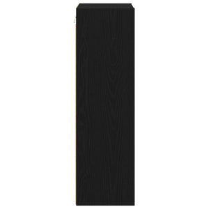 Armadio pensile Riga Rovere Nero 40 x 29,5 x 100 cm 884467