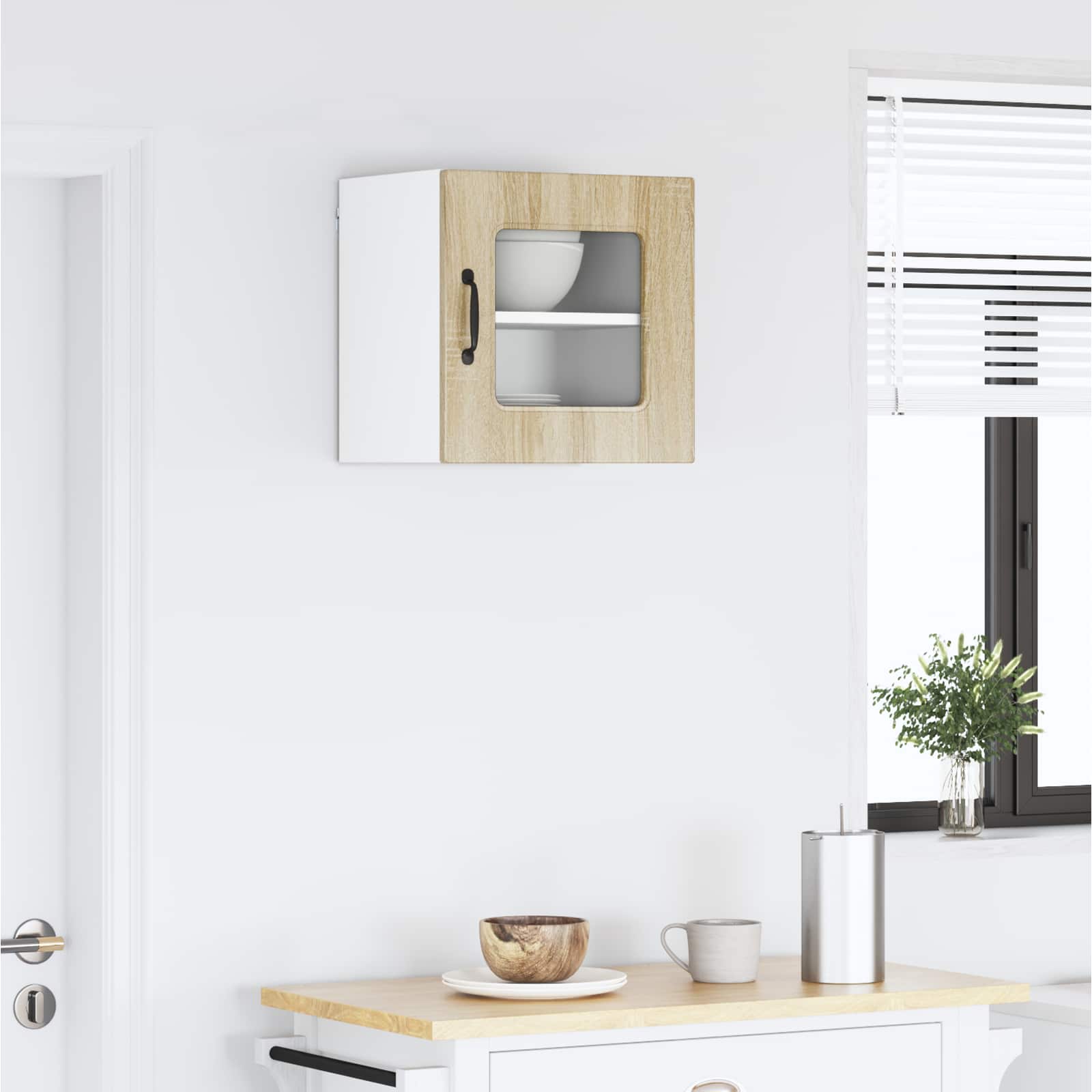 Mobile da cucina con lo scaffale Rovere Sonoma 40 x 31 x 40 cm 884478