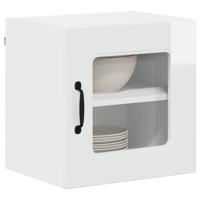 Mobile da cucina con lo scaffale-Armadio da cucina Bianco Lucido 40 x 31 x 40 cm 154945