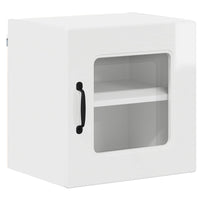 Mobile da cucina 2 pz-Set di 2 Armadio da cucina Bianco Lucido 40 x 31 x 40 cm 676894