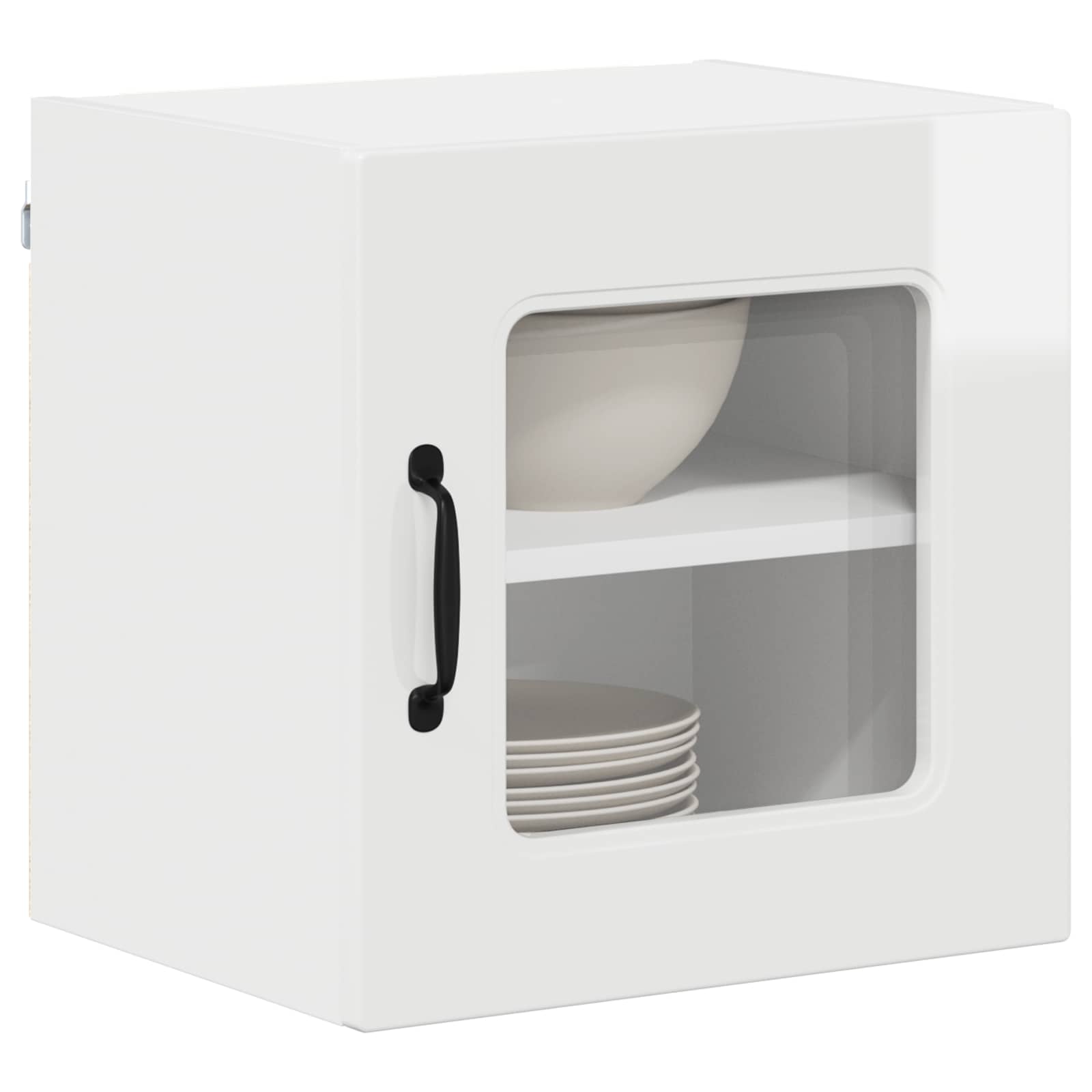 Mobile da cucina 2 pz-Set di 2 Armadio da cucina Bianco Lucido 40 x 31 x 40 cm 676894