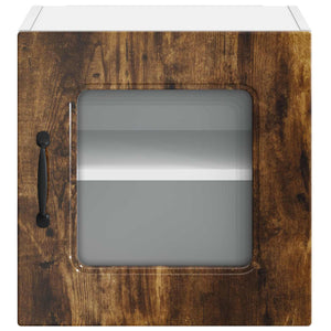 Mobile da cucina 2 pz-Set di 2 Armadio da cucina Rovere fum¨¦ 40 x 31 x 40 cm 682018