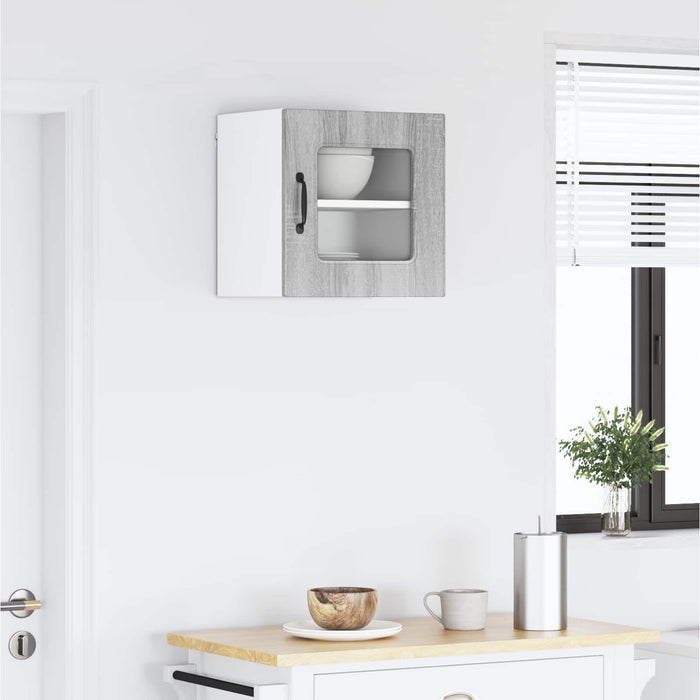 Mobile da cucina con lo scaffale Grigio Sonoma 40 x 31 x 40 cm 884486