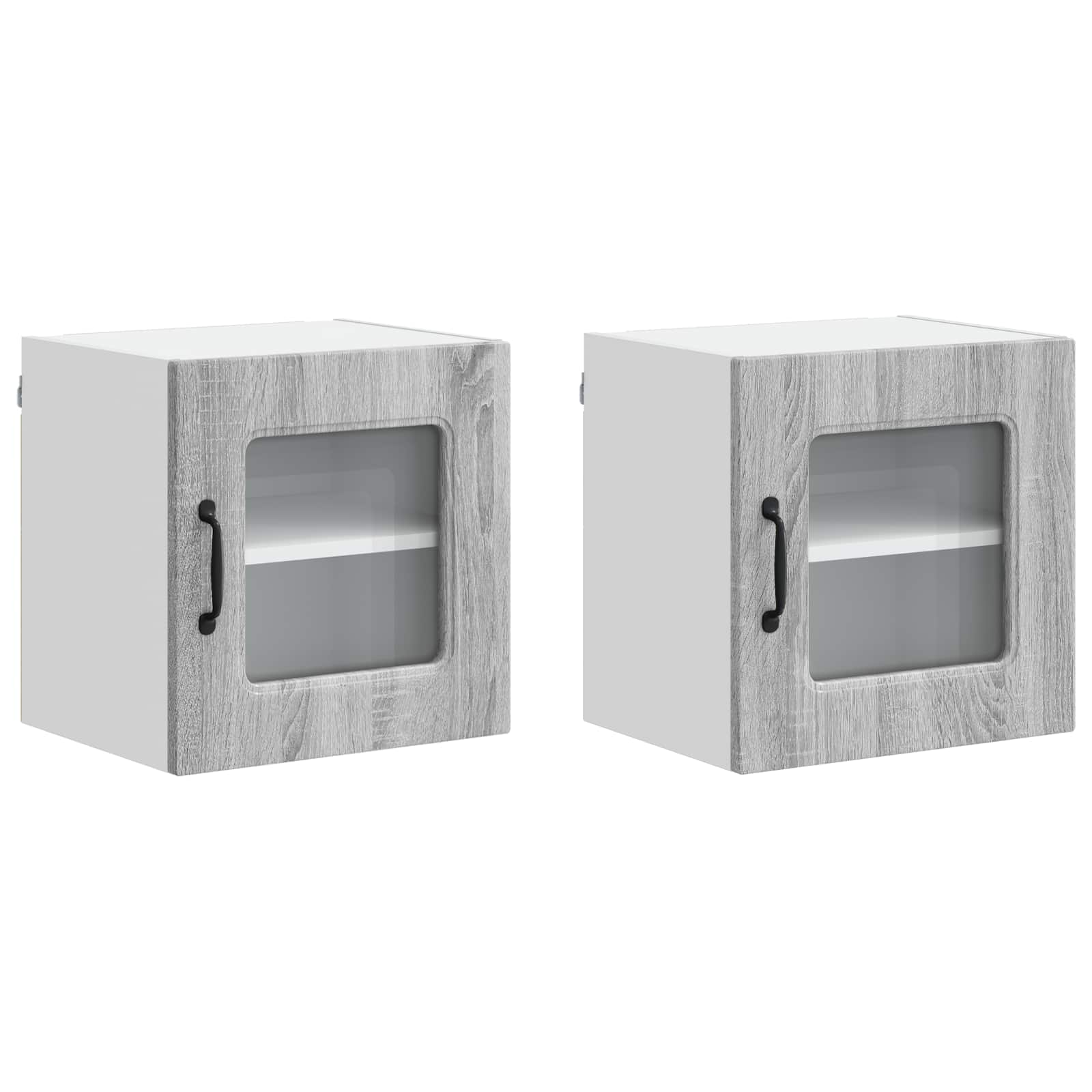 Mobile da cucina 2 pz-Set di 2 Armadio da cucina Grigio Sonoma 40 x 31 x 40 cm 849509