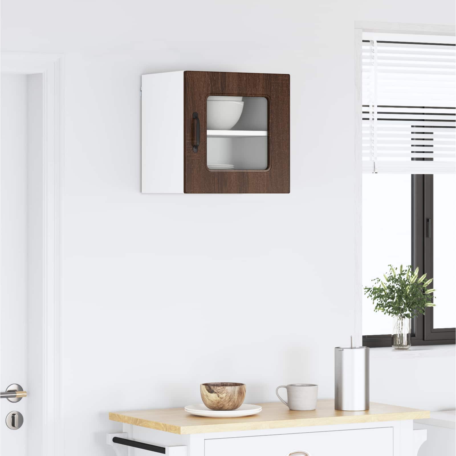 Mobile da cucina con lo scaffale Rovere Marrone 40 x 31 x 40 cm 884488