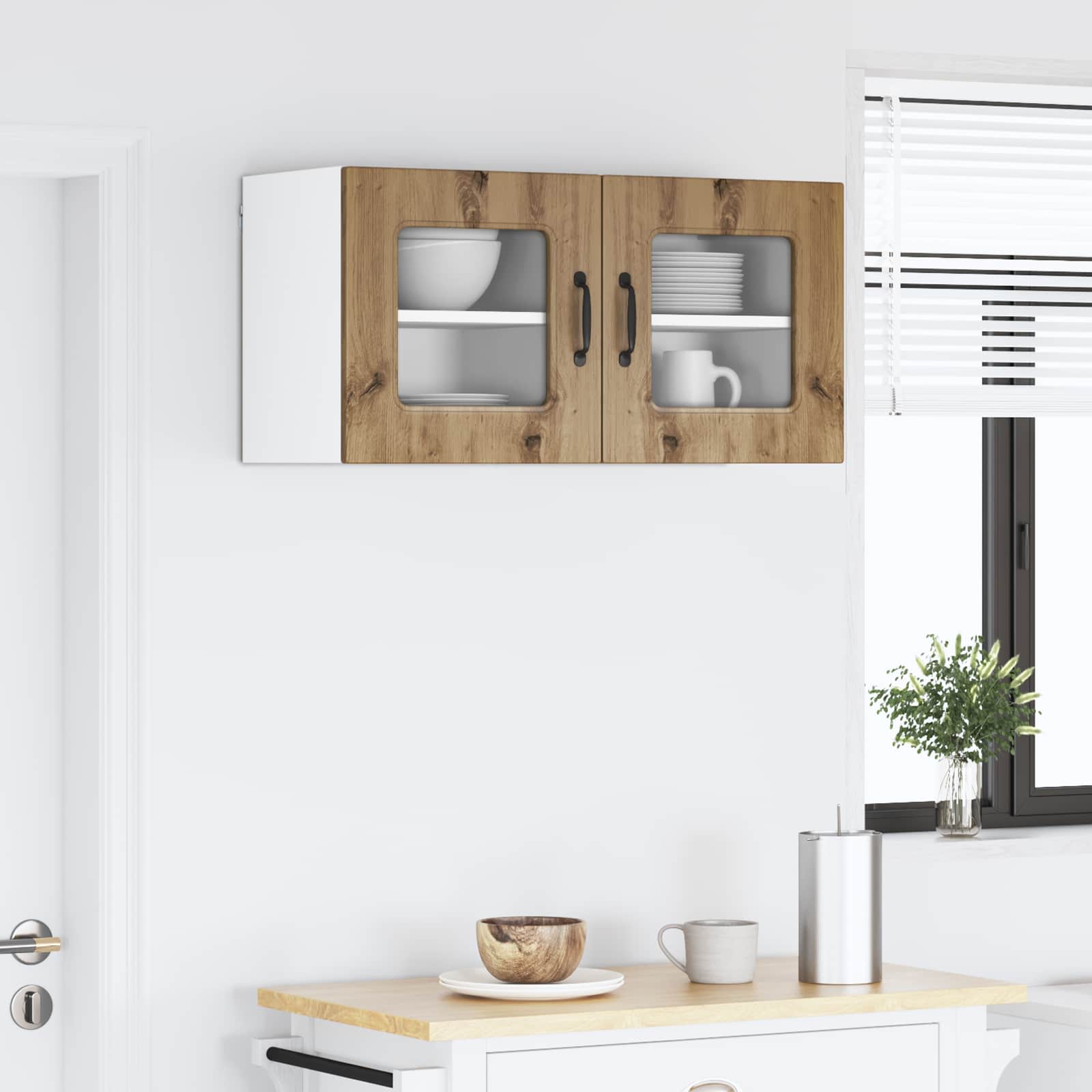 Mobile da cucina 2 pcs Rovere artigianale 40 x 31 x 40 cm 884493