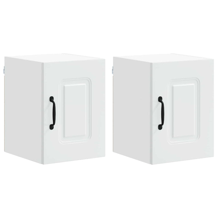 Mobile da cucina 2 pz-Set di 2 Armadio da cucina Bianco 30 x 31 x 40 cm Legno multistrato 227333
