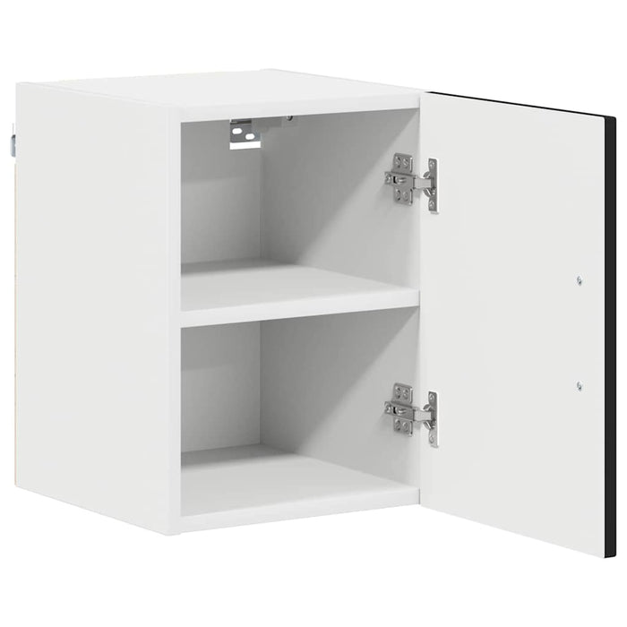 Mobile da cucina 2 pz-Set di 2 Armadio da cucina Nero 30 x 31 x 40 cm Legno multistrato 246189