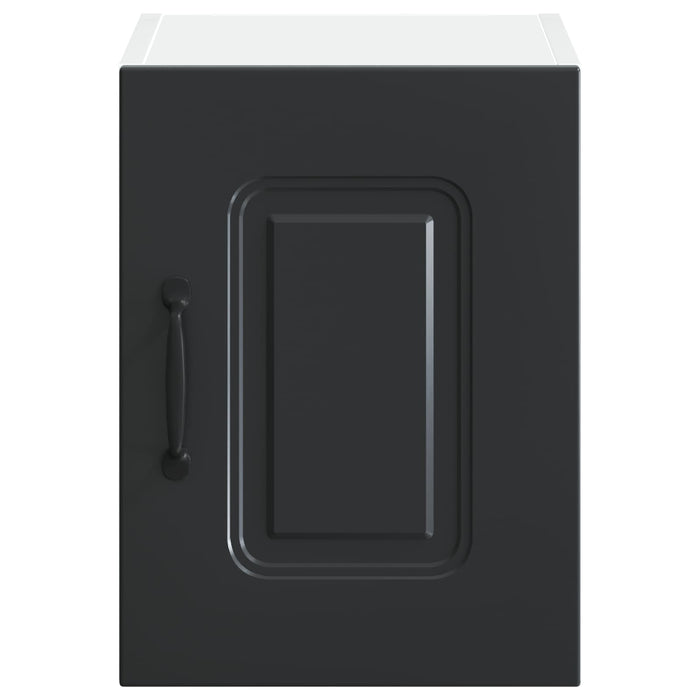 Mobile da cucina 2 pz-Set di 2 Armadio da cucina Nero 30 x 31 x 40 cm Legno multistrato 246189