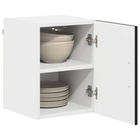 Mobile da cucina 2 pz-Set di 2 Armadio da cucina Nero 30 x 31 x 40 cm Legno multistrato 246189