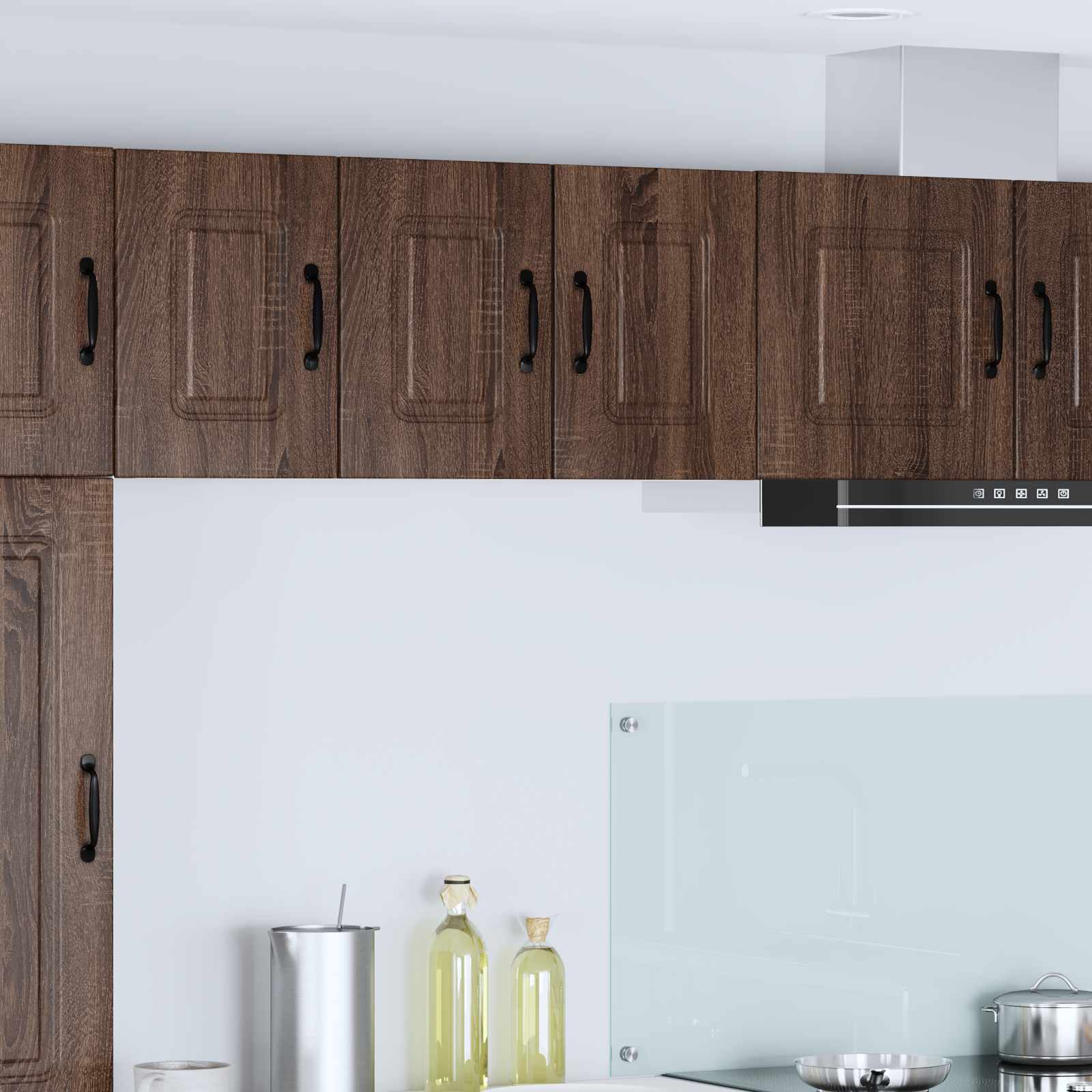 Mobile da cucina 2 pz-Set di 2 Armadio da cucina Rovere Marrone 30 x 31 x 40 cm 106175