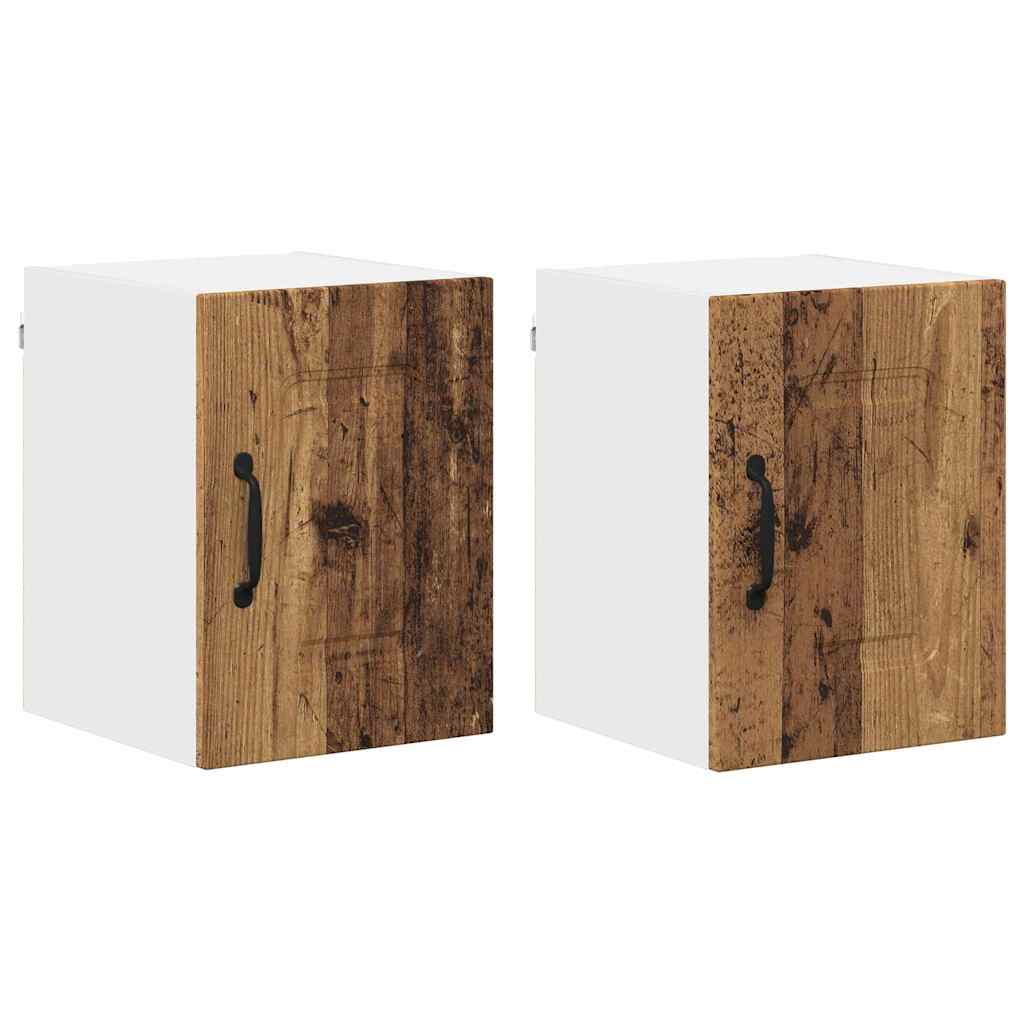 Mobile da cucina 2 pz-Set di 2 Armadio da cucina Legno vecchio 30 x 31 x 40 cm 100981