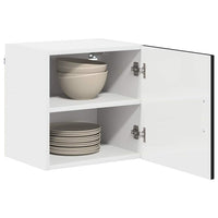 Mobile da cucina 2 pz-Set di 2 Armadio da cucina Nero 40 x 31 x 40 cm Legno multistrato 180773
