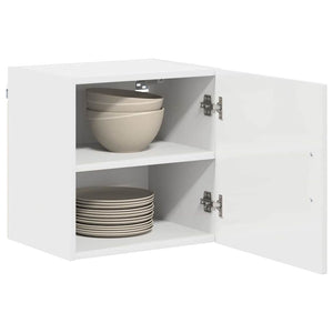 Mobile da cucina 2 pz-Set di 2 Armadio da cucina Bianco Lucido 40 x 31 x 40 cm 374253