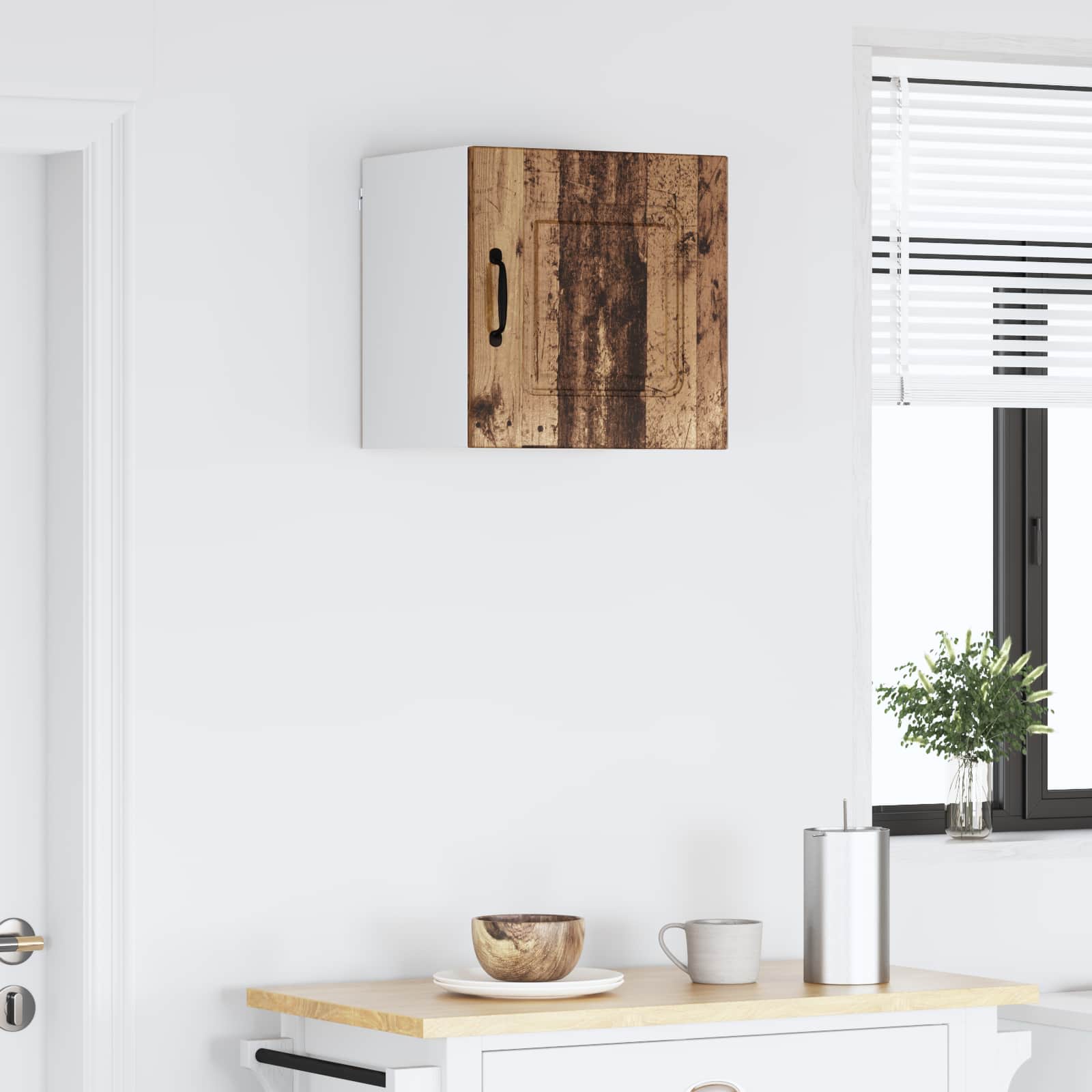 Mobile da cucina con lo scaffale Legno vecchio 40 x 31 x 40 cm 884530