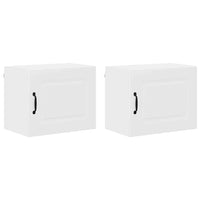 Mobile da cucina 2 pcs Bianco 50 x 31 x 40 cm Legno multistrato 884535