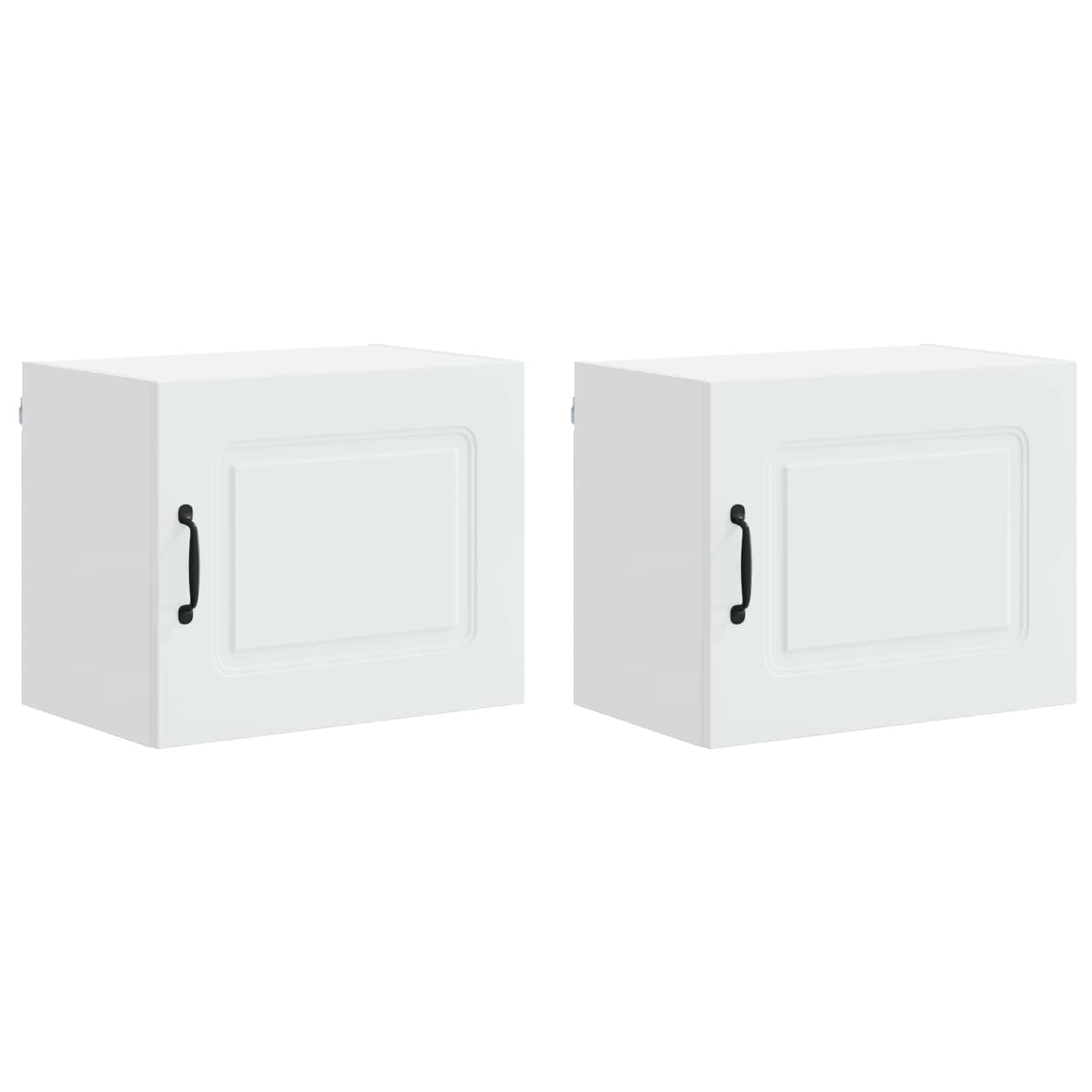 Mobile da cucina 2 pcs Bianco 50 x 31 x 40 cm Legno multistrato 884535