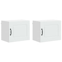 Mobile da cucina 2 pcs Bianco 50 x 31 x 40 cm Legno multistrato 884535