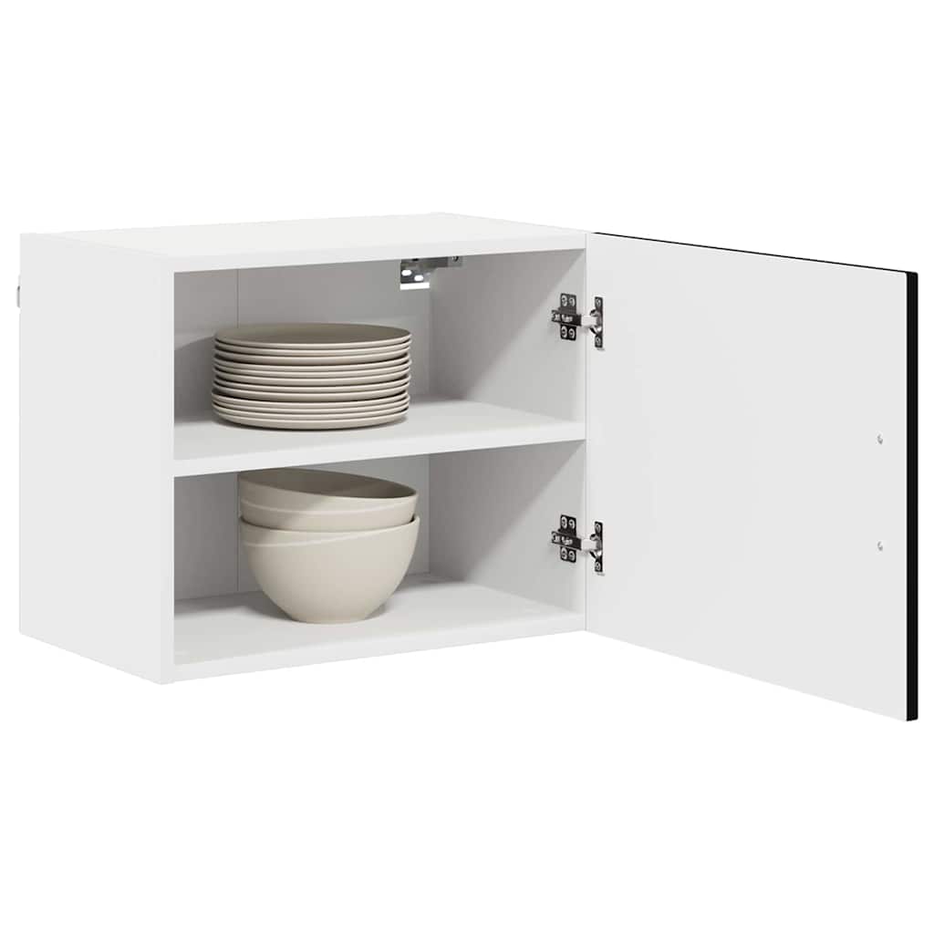 Mobile da cucina 2 pz-Set di 2 Armadio da cucina Nero 50 x 31 x 40 cm Legno multistrato 851073