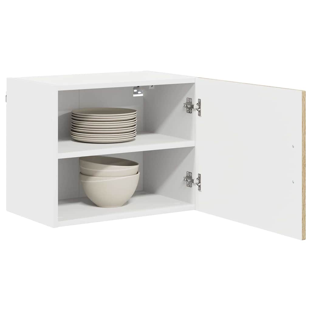 Mobile da cucina 2 pz-Set di 2 Armadio da cucina Rovere Sonoma 50 x 31 x 40 cm 808944