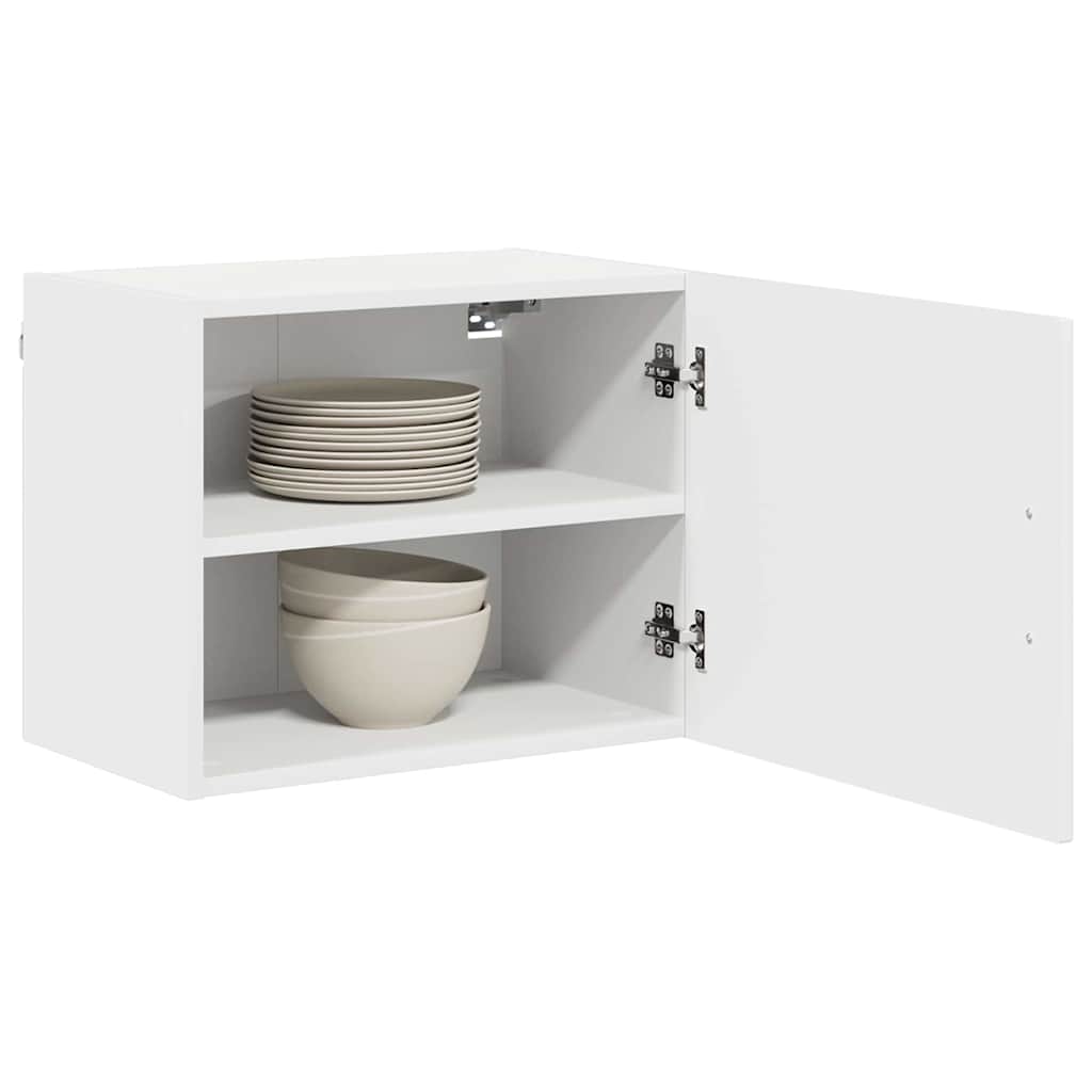 Mobile da cucina con lo scaffale-Armadio da cucina Bianco Lucido 50 x 31 x 40 cm 585554