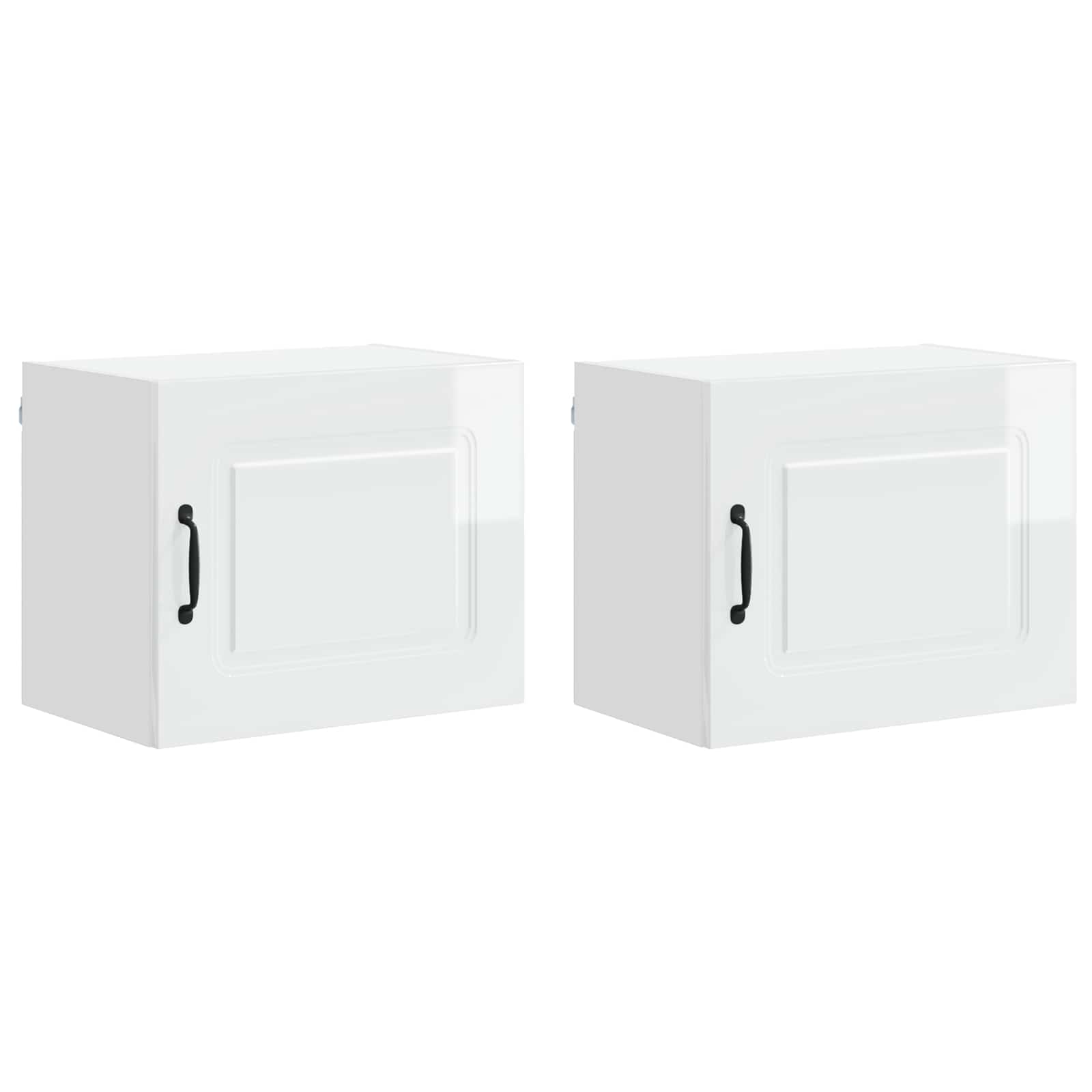 Mobile da cucina 2 pcs Bianco Lucido 50 x 31 x 40 cm 884543