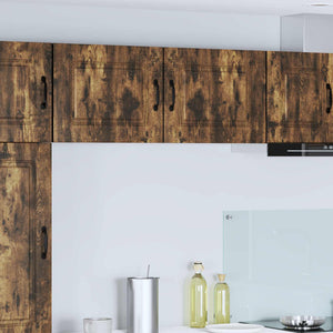 Mobile da cucina 2 pz-Set di 2 Armadio da cucina Rovere fum¨¦ 50 x 31 x 40 cm 350829