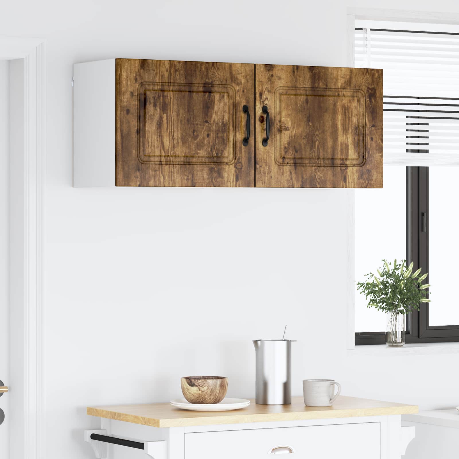 Mobile da cucina 2 pcs Rovere fumé 50 x 31 x 40 cm 884545