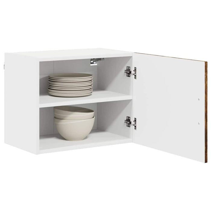Mobile da cucina 2 pz-Set di 2 Armadio da cucina Rovere fum¨¦ 50 x 31 x 40 cm 350829