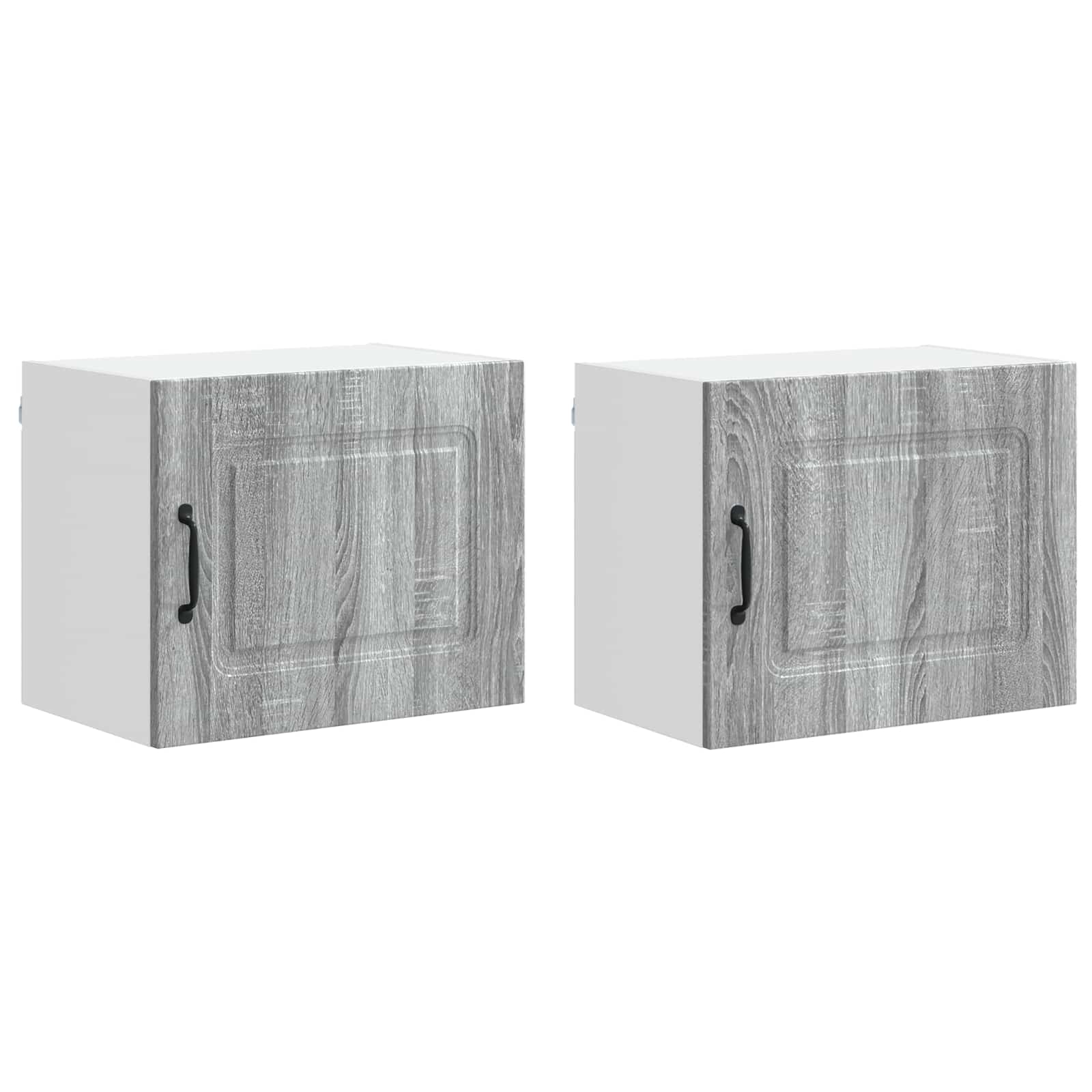 Mobile da cucina 2 pz-Set di 2 Armadio da cucina Grigio Sonoma 50 x 31 x 40 cm 546787
