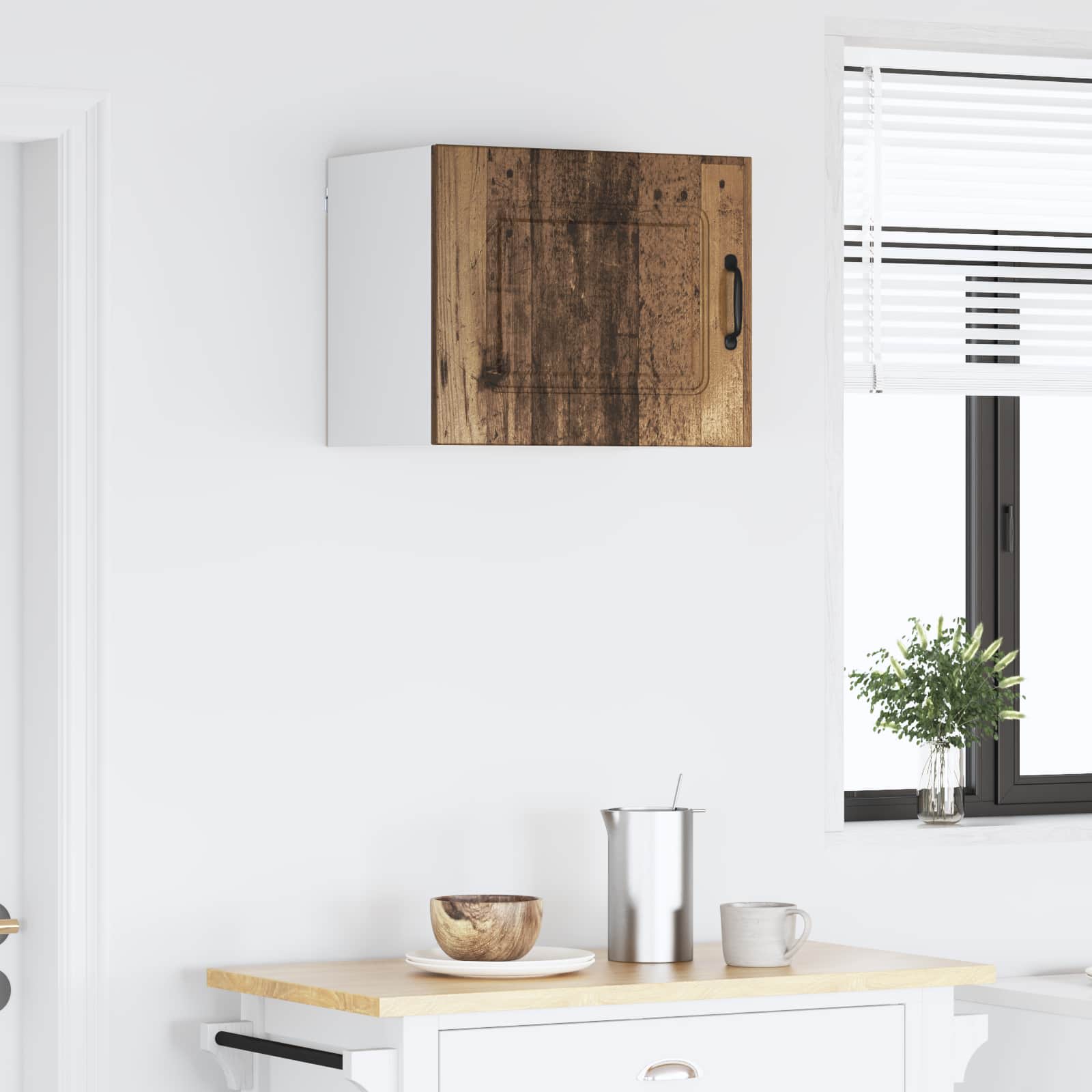 Mobile da cucina con lo scaffale Legno vecchio 50 x 31 x 40 cm 884550