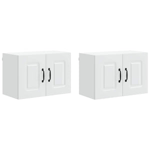 Mobile da cucina 2 pcs Bianco 60 x 31 x 40 cm Legno multistrato 884555