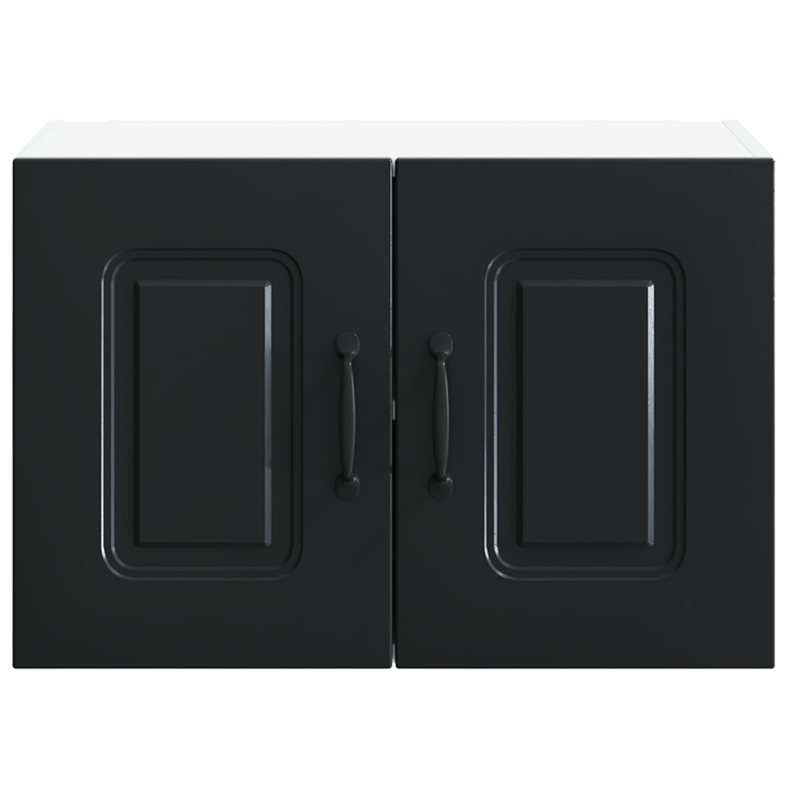 Mobile da cucina 2 pcs Nero 60 x 31 x 40 cm Legno multistrato 884557