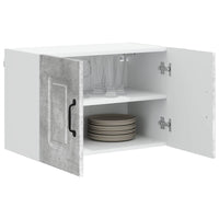 Mobile da cucina con lo scaffale Grigio cemento 60 x 31 x 40 cm 884560