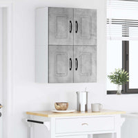 Mobile da cucina 2 pcs Grigio cemento 60 x 31 x 40 cm 884561