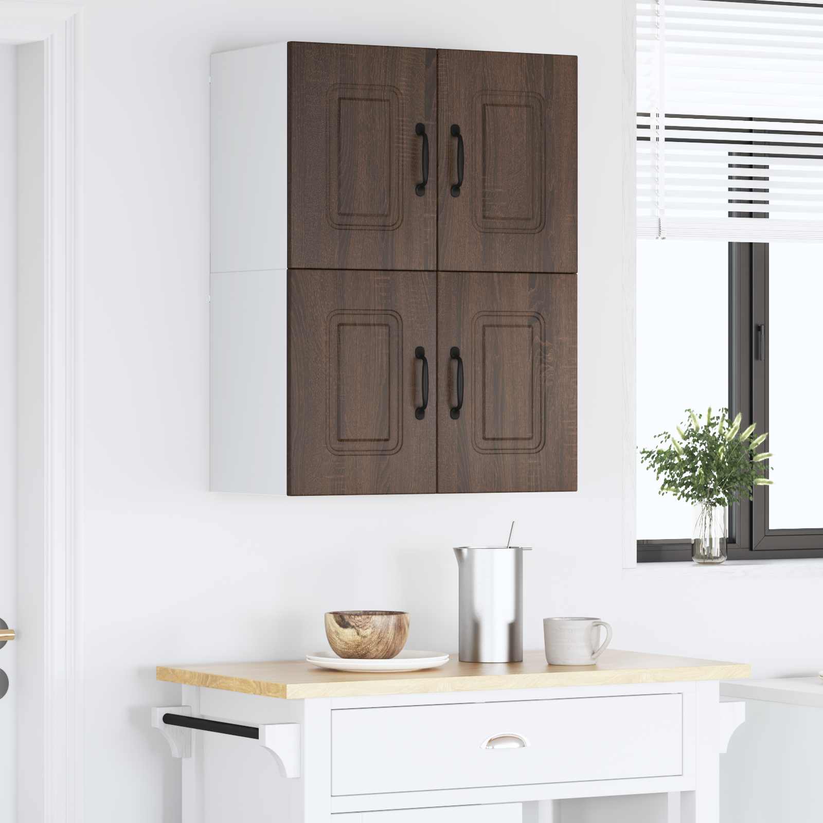 Mobile da cucina 2 pcs Rovere Marrone 60 x 31 x 40 cm 884569