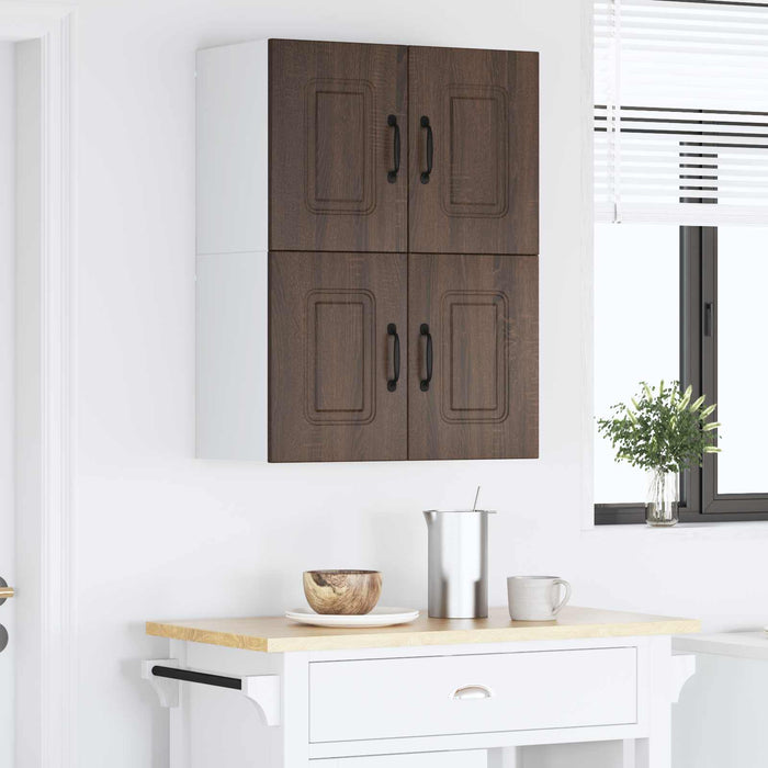 Mobile da cucina 2 pcs Rovere Marrone 60 x 31 x 40 cm 884569