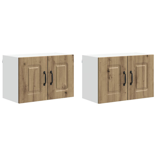 Mobile da cucina 2 pcs Rovere artigianale 60 x 31 x 40 cm 884573