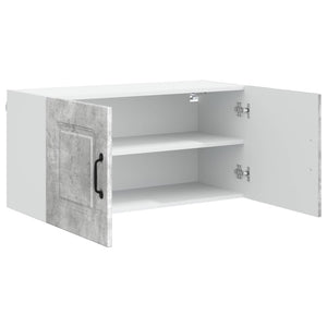 Mobile da cucina con lo scaffale Grigio cemento 80 x 31 x 40 cm 884580