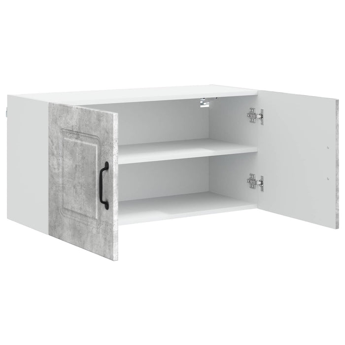 Mobile da cucina con lo scaffale Grigio cemento 80 x 31 x 40 cm 884580